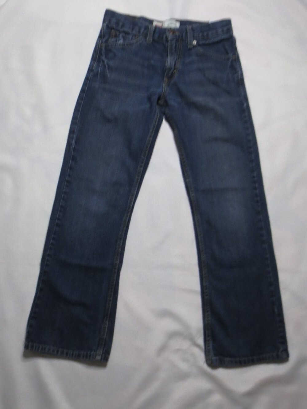LEVI’S 527 boys BOOTCUT blue JEANS denim WESTERN cowboy SIZE 16 REG